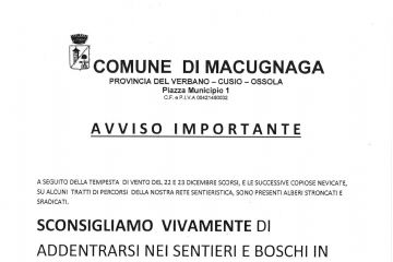 avviso escursioni